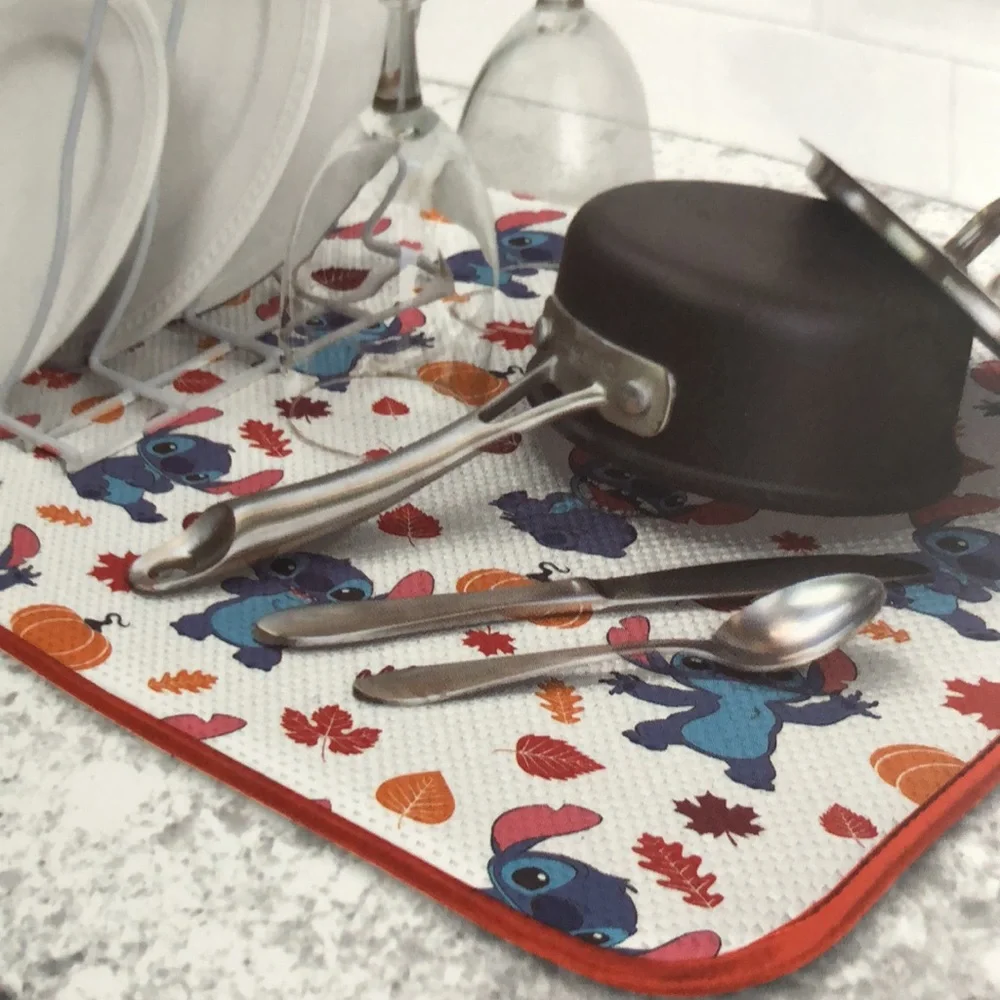 Disney Stitch FALL Drying Mats